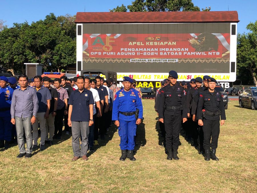 300 Personel Siaga untuk Keamanan Maksimal! Polda NTB Siap Amankan Dua Event Internasional di Bali