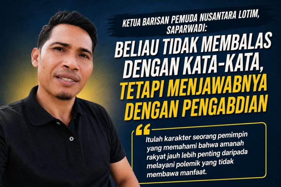 Abaikan Hinaan di Medsos, Bupati Lotim Tetap Fokus Perjuangkan Nasib P3K Paruh Waktu ke Jakarta