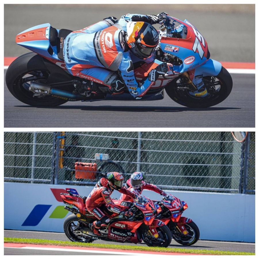 Aksi Enea Bastianini Tercepat, Sandiaga Uno: MotoGPTM 15Th Round 2024, Kebanggaan Indonesia!