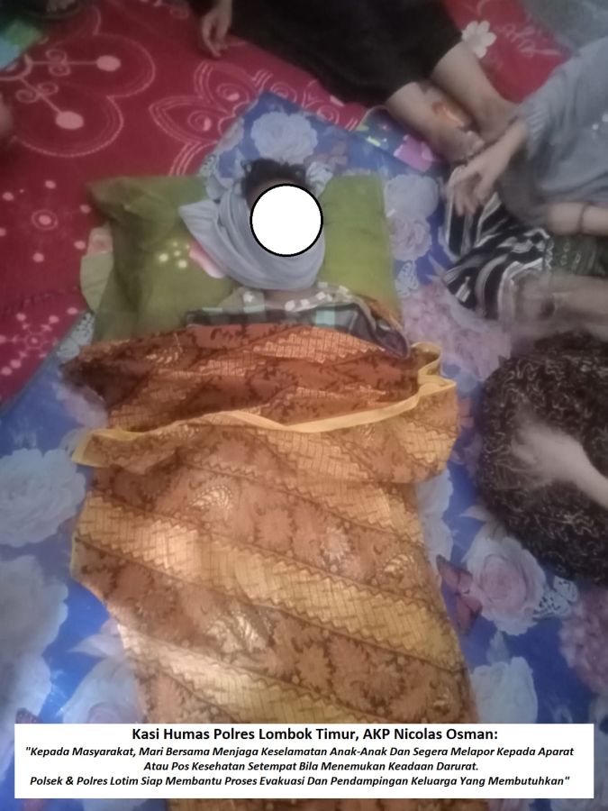 Anak 6 Tahun Asal Masbagik Lombok Timur Tenggelam, Jenazahnya Ditemukan 300 Meter dari Rumah