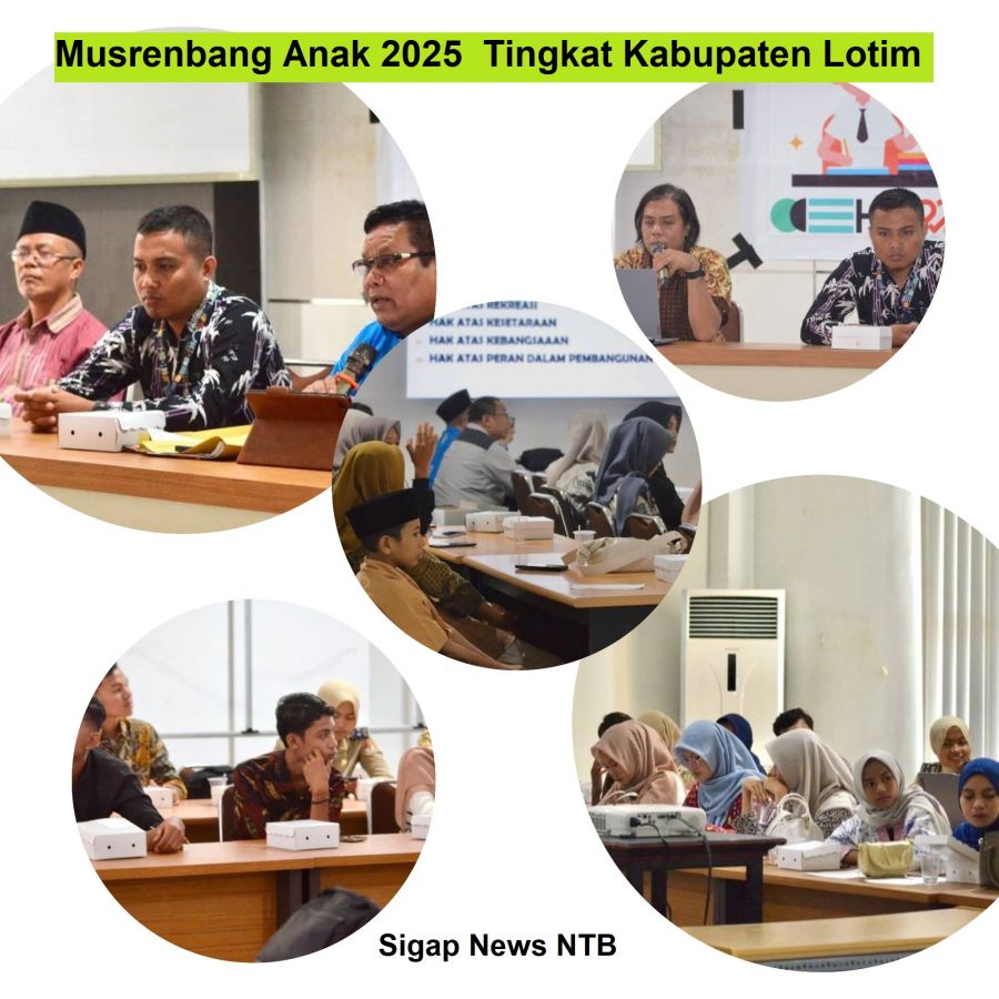 Anak Lombok Timur Bersinar di Pentas Musrenbang Anak 2025: Suara Kecil, Cita-Cita Besar