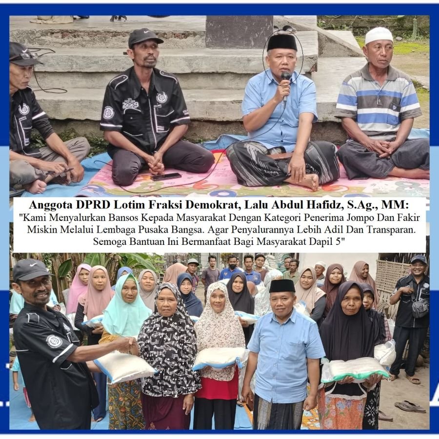 Bansos Jelang Idul Fitri 2026: Dewan Demokrat Realisasikan Aspirasi Masyarakat Lewat Pusaka Bangsa