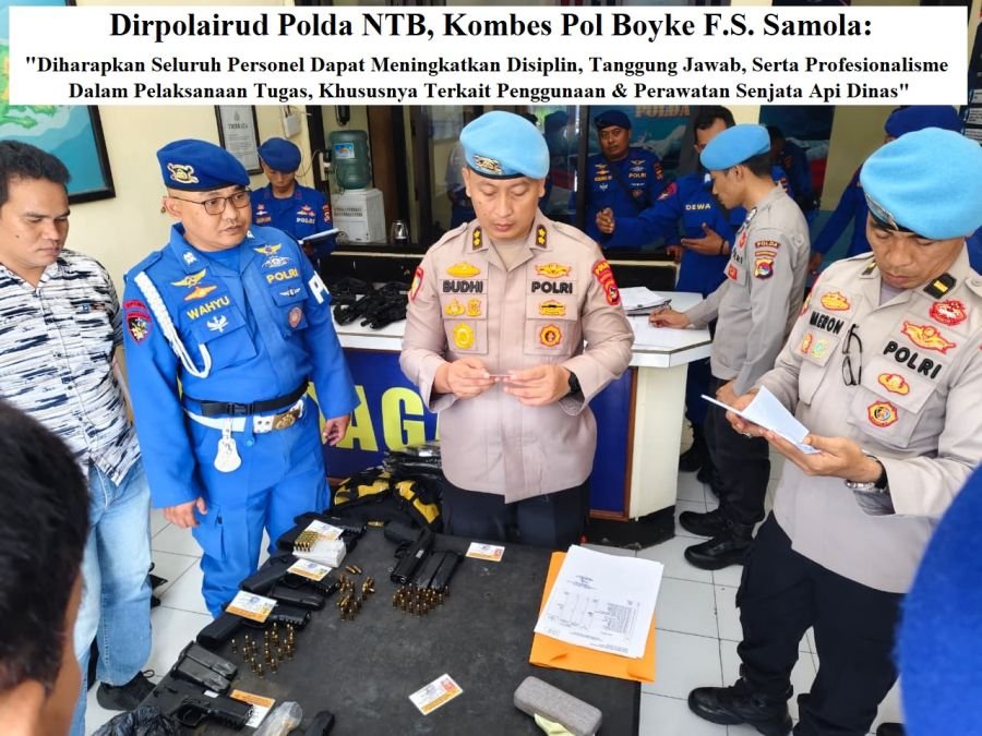 Bidpropam Polda NTB Laksanakan Gaktibplin & Mitigasi Di Mako Ditpolairud di Lingkungan Ditpolairud