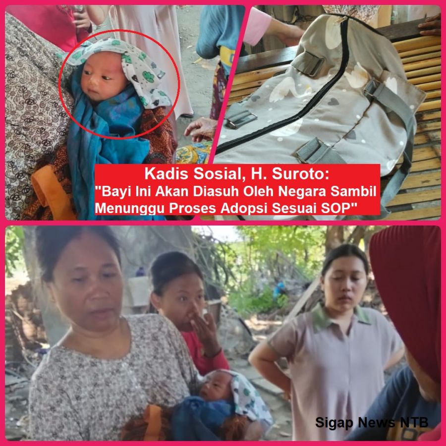 Breaking News: Bayi Ditemukan Terbungkus Tas di Sambelia, Kini Diasuh Negara Menanti Adopsi