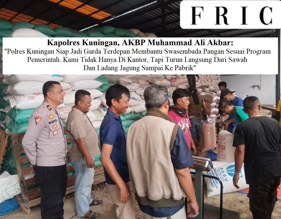 Bukan Sekadar Wacana, Kapolres AKBP Muhammad Ali Akbar Kawal Swasembada Pangan dari Hulu ke Hilir