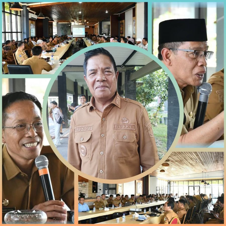 Bupati Lotim Pimpin Rakor di BPVP Lenek: Fokus Turunkan Kemiskinan Ekstrim & Jaga Stok LPG 3 Kg