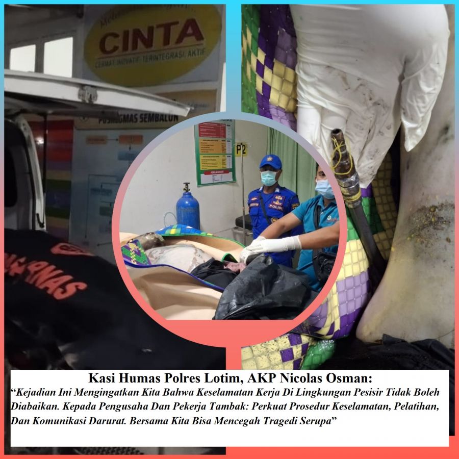 Buruh Tambak PT Kosambi Victorilac Ditemukan Tewas Mengapung, Polisi Ajak Perkuat Keselamatan Kerja