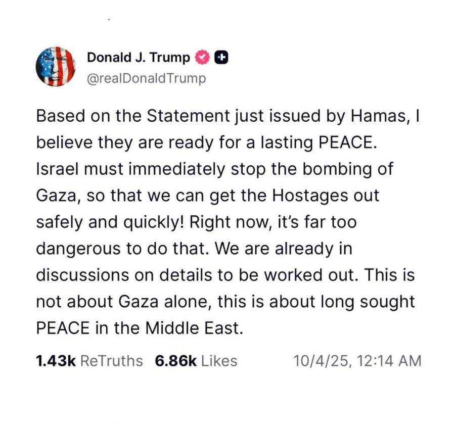 Damai di Gaza Berkat Trump? Hamas, Israel, dan Dunia Sambut Peluang Negosiasi Akhiri Konflik