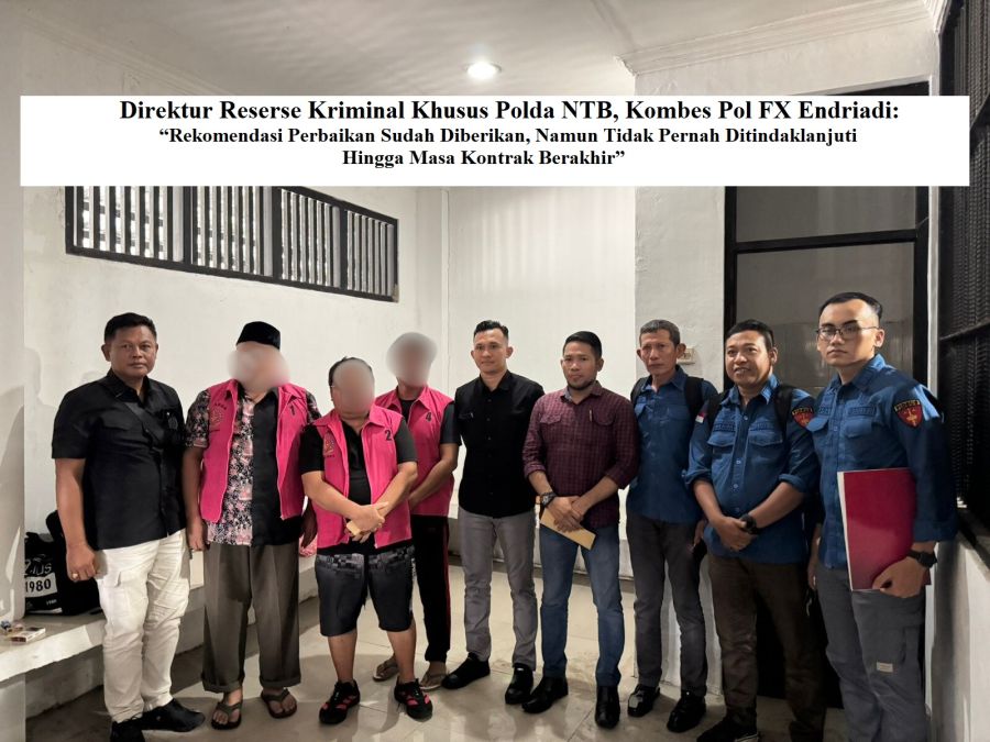 Dugaan Korupsi Pembangunan Puskesmas Batu Jangkih: Berkas 3 Tersangka Diserahkan ke Kejati NTB