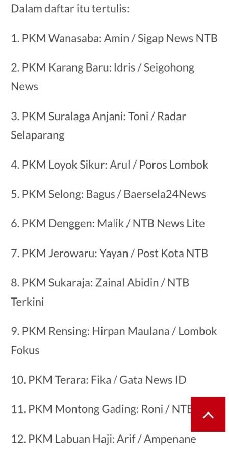 Fitnah! Ketua FRIC Lotim Tegaskan Tidak Pernah Menghubungi Pejabat Manapun Terkait Daftar Nama