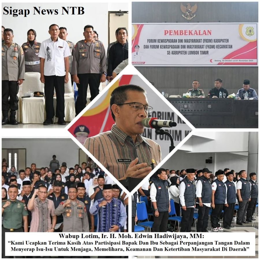 FKDM Lotim Diberi Amunisi Baru: 239 Anggota Diberdayakan untuk Jadi Sistem Peringatan Dini Responsif