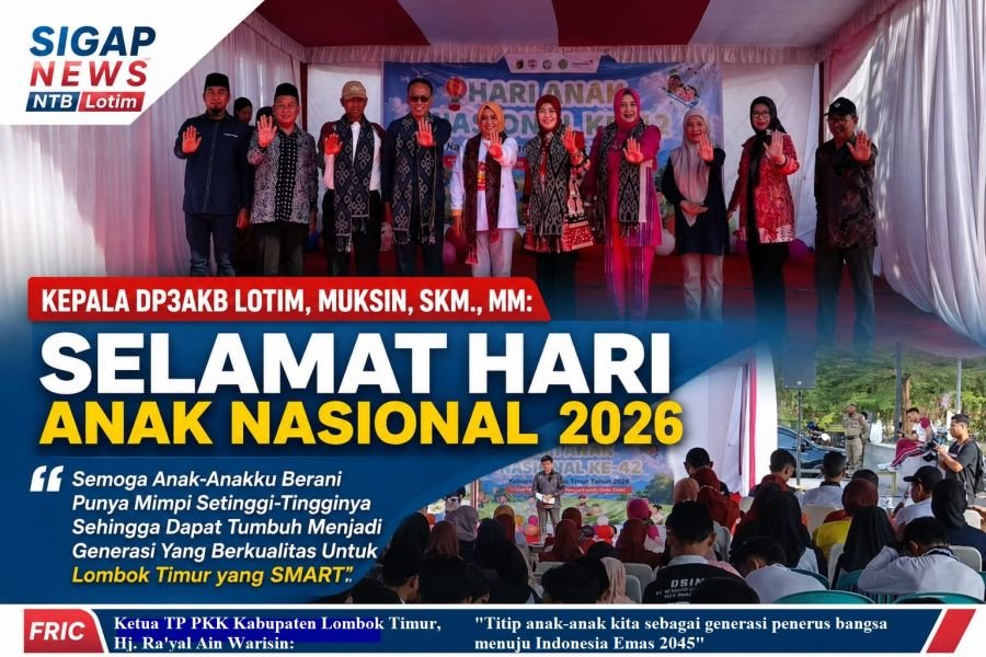 HAN ke-42 di Lotim: Kadis Muksin Soroti Kekerasan, Pernikahan Anak hingga Ancaman di Dunia Maya