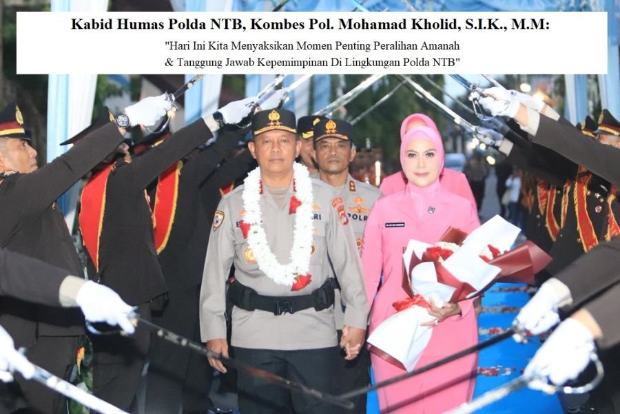 Haru di Lapangan Bharadaksa! Irjen Pol. Edy Murbowo Pamit, Irjen Pol. Kalingga Nahkodai Polda NTB