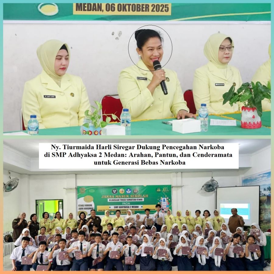 IAD Sumut dan Kejaksaan Tinggi Bersuara untuk Anak Adhyaksa: Cegah Narkoba, Bangun Generasi Ceria