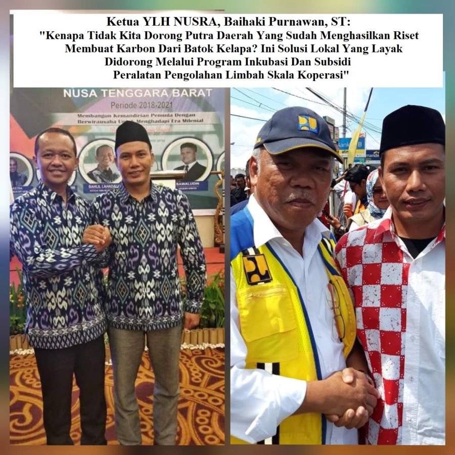 Ilmuwan Teknik Lingkungan & Ketua YLH NUSRA Berikan Solusi Pengelolaan IPR NTB yang Ramah Lingkungan