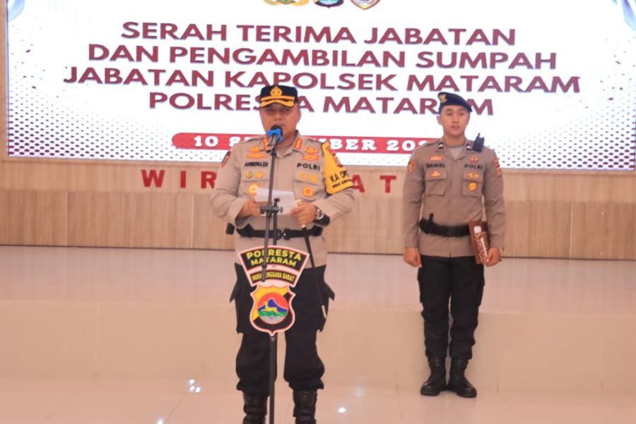Kapolsek Baru, Era Baru: Sinergi dan Kreativitas Jadi Kunci Kamtibmas di Mataram!