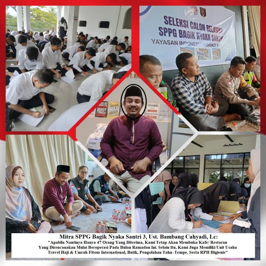 Jaga Kualitas SPPG Bagik Nyaka Santri 3! Mitra Open Recruitment, Ribuan Orang Berebut Jadi Relawan