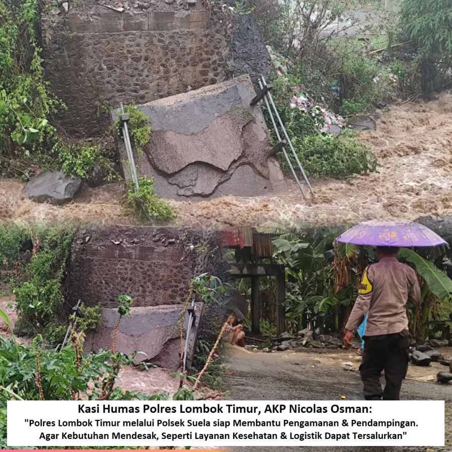 Jembatan Putus di Dusun Aik Beta Desa Perigi Lombok Timur! Warga RT 01 Terisolir & Butuh Bantuan