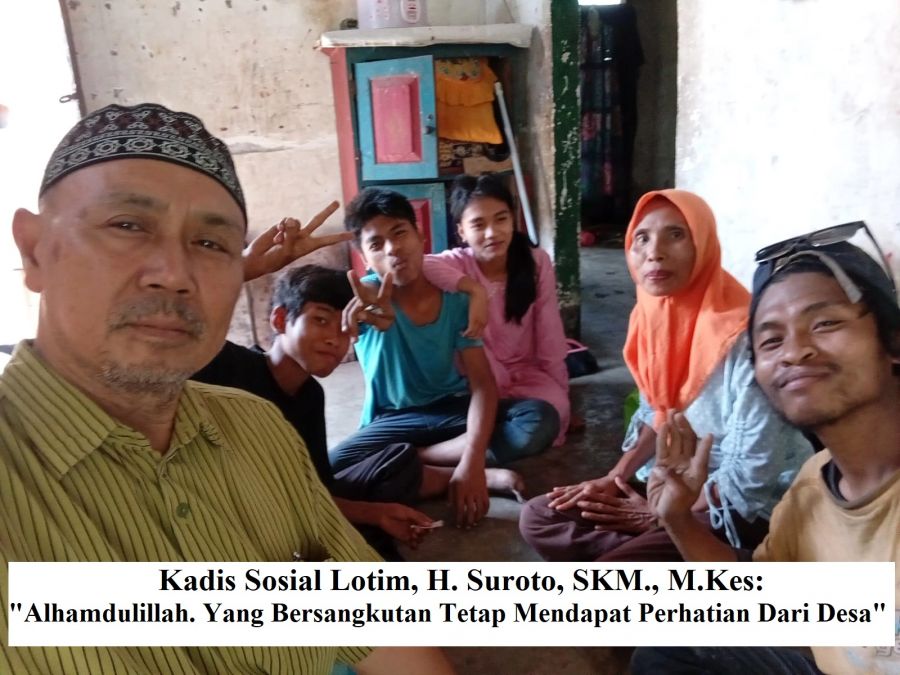 Inaq Sahnun yang Viral di Medsos, Kini Lega Setelah Dinsos Lotim Berikan Bantuan