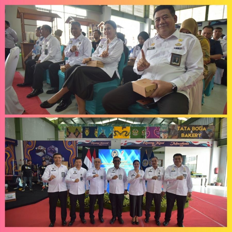 Kalapas Selong Hadiri Syukuran Hari Bakti Kemenimipas ke-I Tahun 2025 di Lapas Lombok Barat