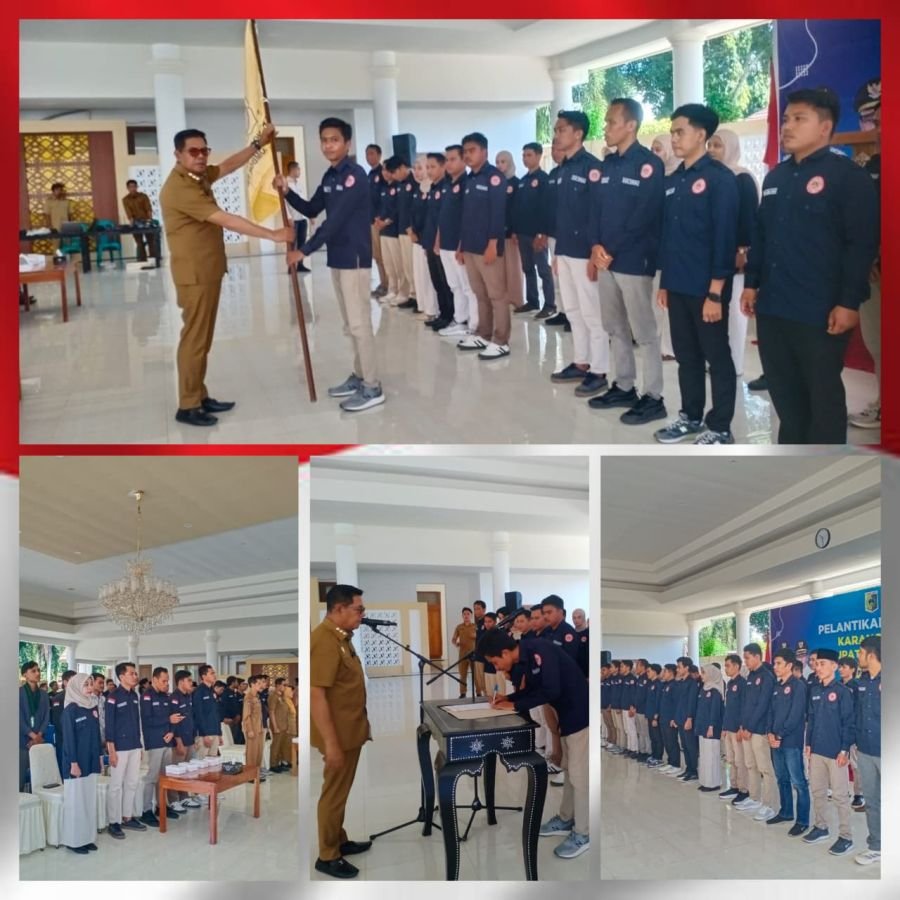 Karang Taruna Patuh Karya Lombok Timur Dilantik Bupati, Ketua Tegaskan Siap Dukung Lotim SMART