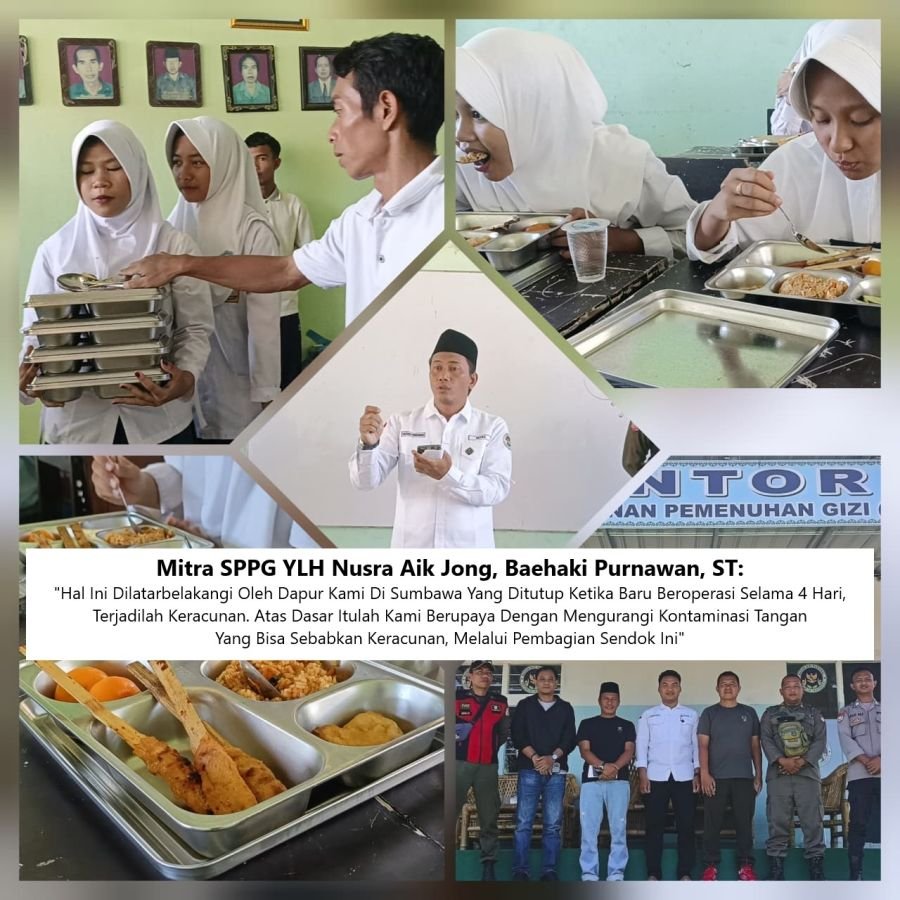 Keren! SPPG YLH Nusra Aik Jong Bagikan 2.700 Sendok untuk Penerima MBG, Disebut Pertama di Indonesia