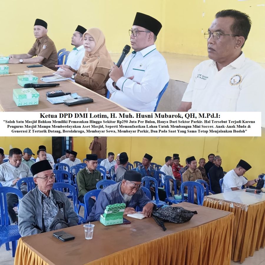 Ketua DPD DMI Lotim Hadiri Muscab Pringgabaya, Tekankan 4 Visi kepada Pengurus Terpilih