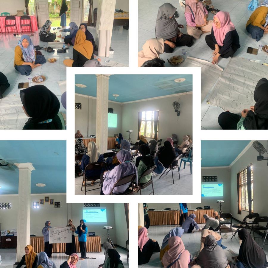 Kolaborasi PKK dan Mahasiswa KKM UIN Malang: Sinergi Inovatif Bangun Desa Nyurlembang