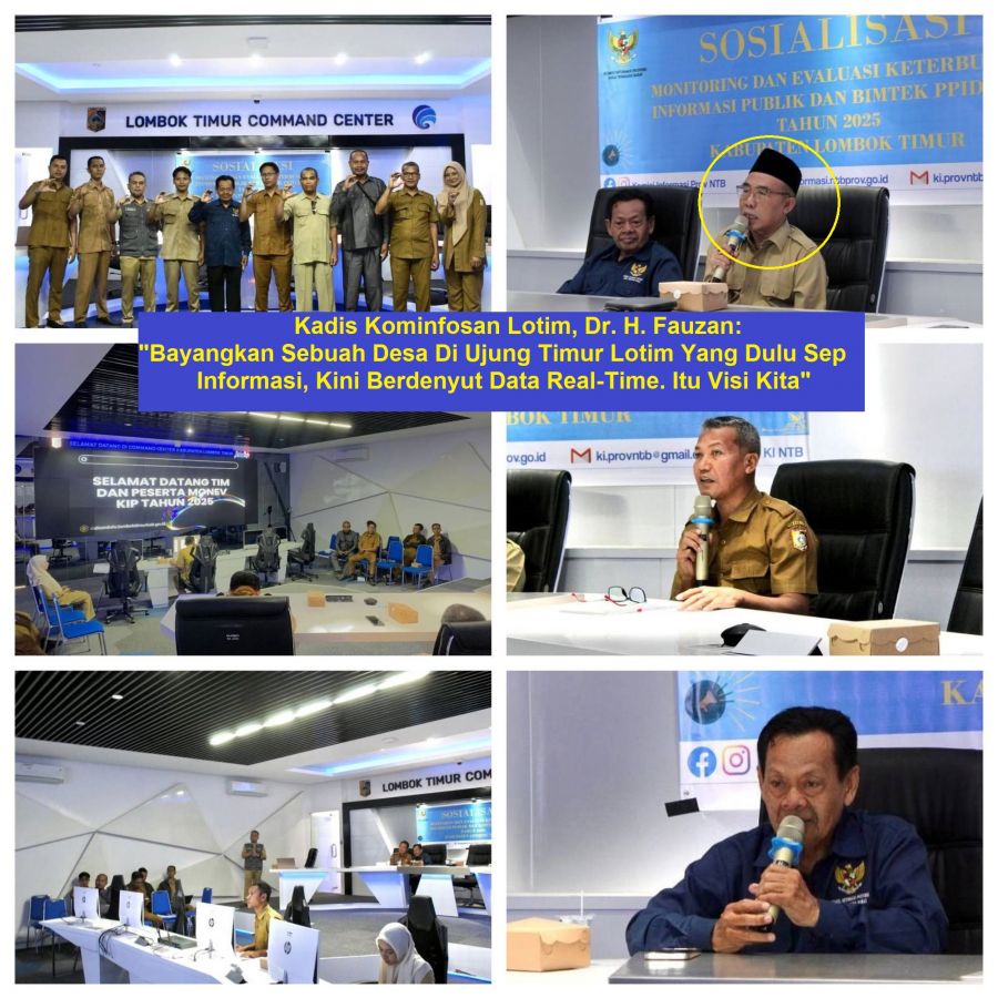 Komisi Informasi NTB Hadir di Lotim: Menyalakan Obor Transparansi di Desa-Desa