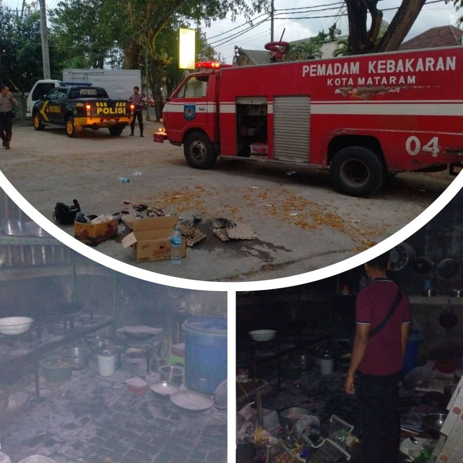 Kompor Gas Bocor Memicu Api Besar: Warga dan Polisi Berhasil Padamkan Api, Sebelum Damkar Tiba!