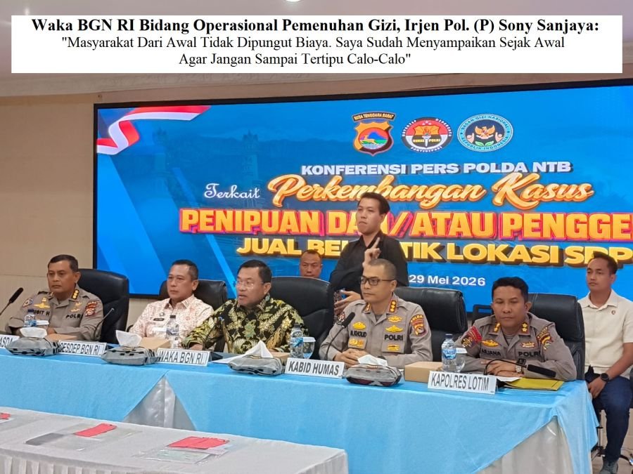 Korban Rugi Rp950 JT, BGN & Polda NTB Bongkar Dugaan Penipuan Proyek Dapur MBG di Lombok Timur