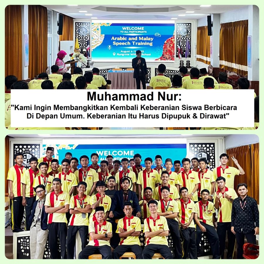 Mahasiswa UIN Malang Gelar Pelatihan Pidato Bahasa Arab dan Melayu di Thailand