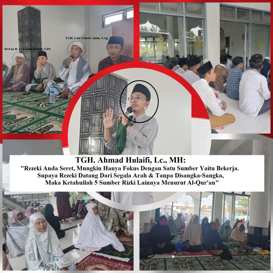 Masih Miskin? Ketahui 6 Sumber Rezeki Menurut Al-Qur'an oleh TGH. Ahmad Hulaifi, Lc., MH