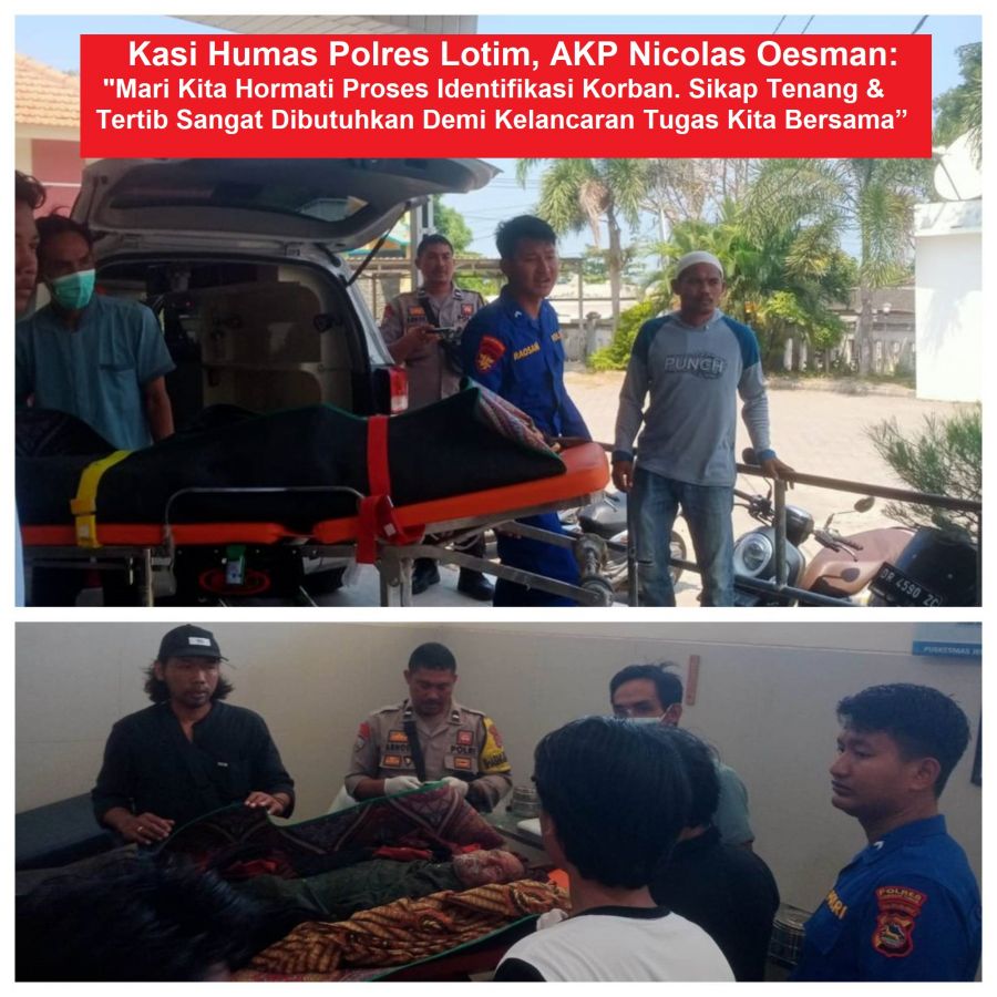 Mayat Warga Beleka Ditemukan di Pantai Dagong Ekas, AKP Nicolas Oesman Ajak Masyarakat Tetap Tenang