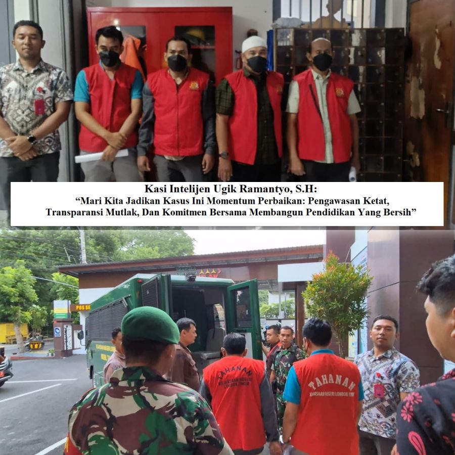 Negara Rugi ~Rp 9,27 M, Kejari Lotim Tetapkan 4 Tersangka Kasus Korupsi Pengadaan TIK SD di Lotim