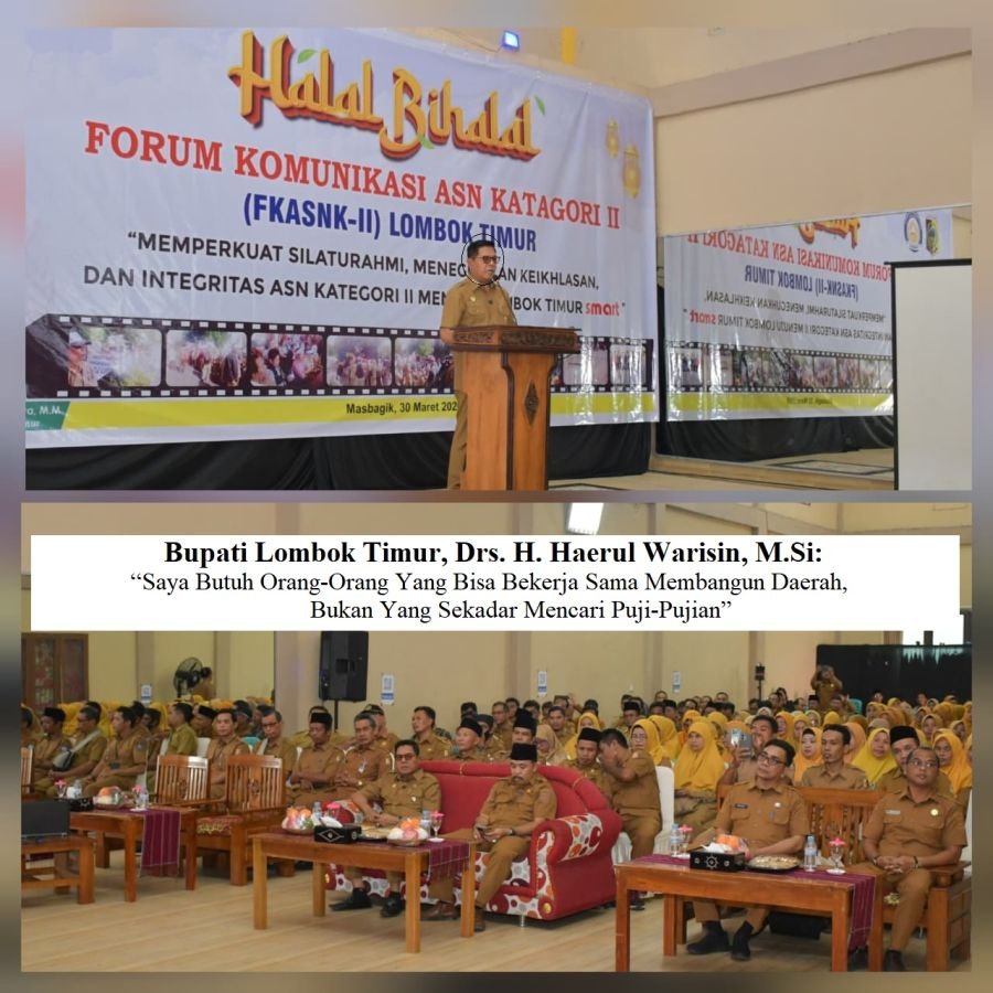 Nyatakan Haram Terima Setoran Jabatan, Bupati Haerul Warisin Tegaskan Birokrasi Bersih