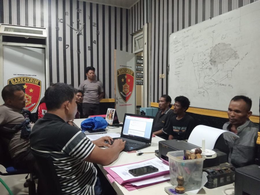 Operasi Kilat Polsek Pringgabaya: Pencuri Dengan Parang Tertangkap di Tengah Malam