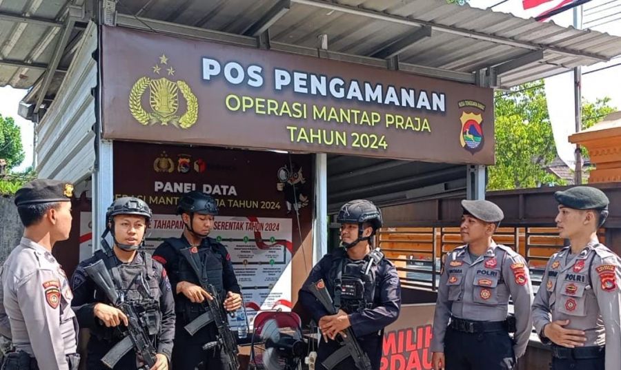 Patroli Satgas Ops Mantap Praja Rinjani 2024: Garda Ketenteraman Rikkes Pilkada di Mataram