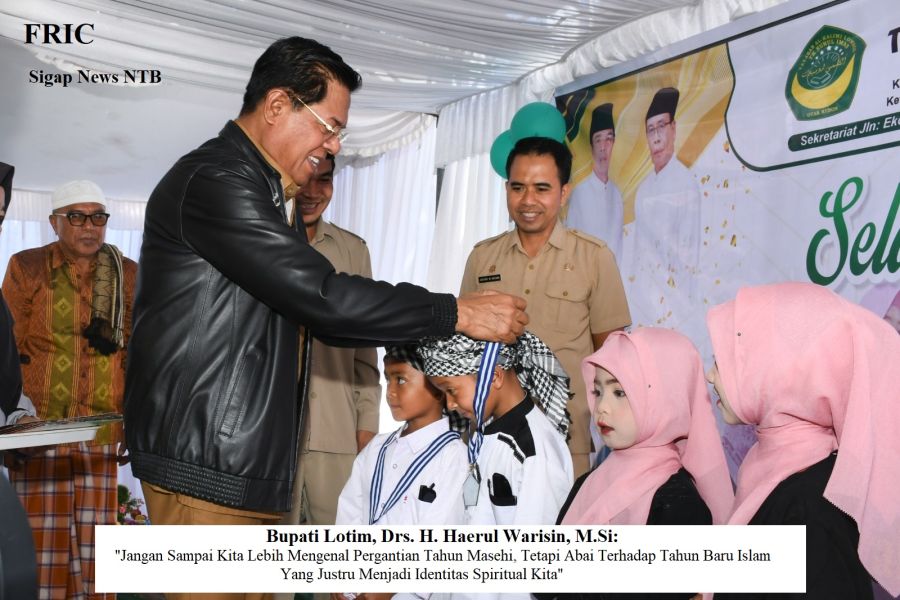 Penamatan TK Nurul Iman Wanasaba: Bupati Lotim Gaungkan Spirit Hijriah & Visi Pendidikan Masa Depan