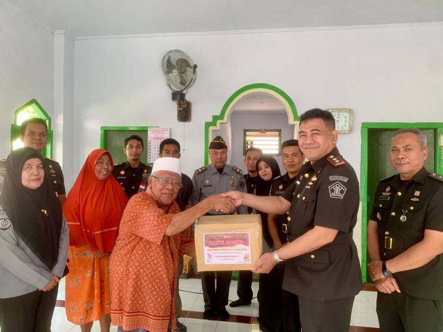 Peringati Hari Pengayoman ke-79, Lapas Kelas IIB Selong Gelar Bakti Sosial di Yayasan Al Yasin