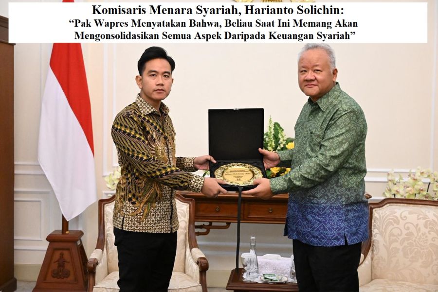 Perkuat Fondasi Perekonomian Nasional, Wapres Gibran Minta Menara Syariah Tingkatkan Konsolidasi