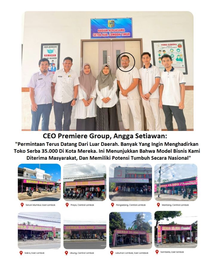 Permintaan Franchise Meningkat Tajam, Premiere Group Siap Menerima Suntikan Dana Untuk Go Nasional