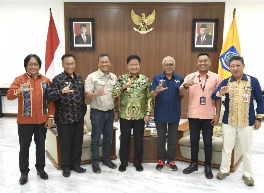 PJ Gubernur NTB Terima Audiensi MGPA, Bahas Persiapan MotoGP Mandalika 2024