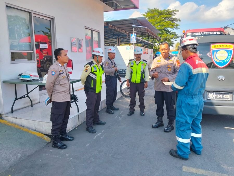 Polda NTB Gaspol Bina Satpam Pertamina Ampenan, Kesiapsiagaan Objek Vital Digenjot
