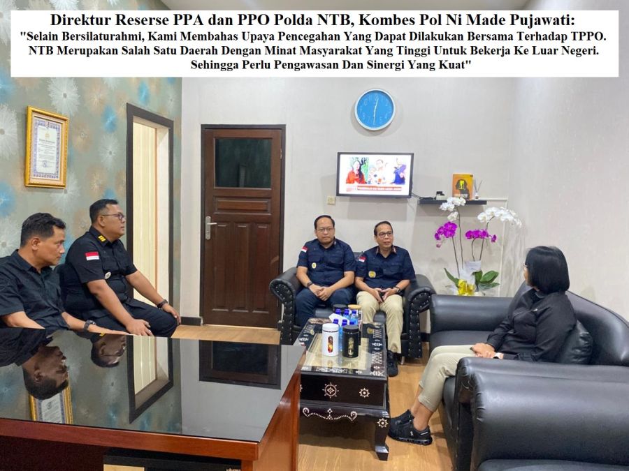 Polda NTB & Imigrasi Lombok Timur Perkuat Sinergi untuk Cegah TPPO dan Tangkal Pelaku ke Luar Negeri