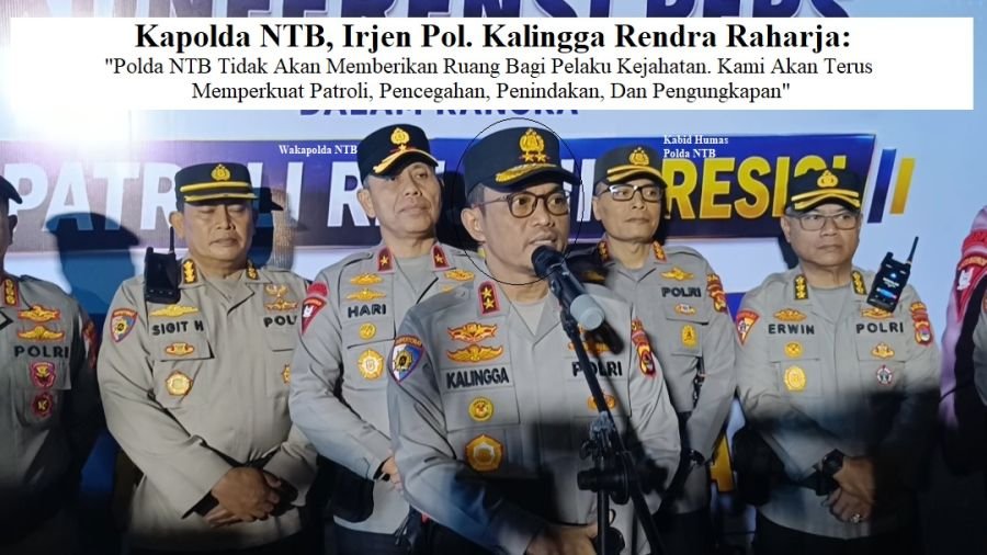 Polda NTB Ungkap 184 Kasus 3C, Polres Lotim Ukir Prestasi dengan Pengungkapan 20 Kasus Curanmor