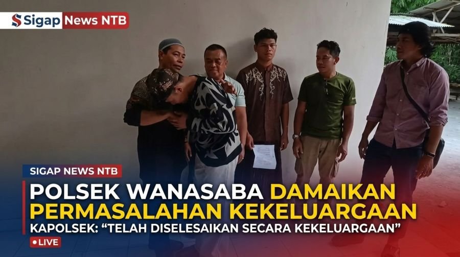 Polsek Wanasaba Selesaikan Secara Damai pada Kasus Siswa MA NW TIA Wanasaba Yang Viral Menghina GURU
