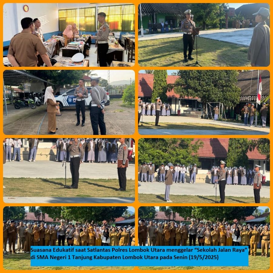 Satlantas Polres Lombok Utara  Adakan 