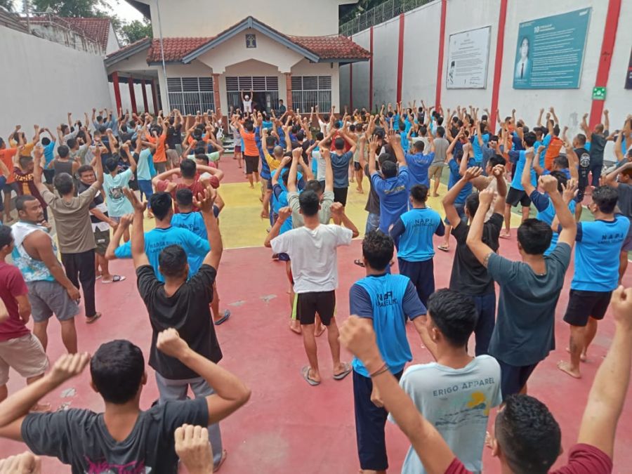 Sehat, Disiplin, dan Optimis: Lapas Kelas IIB Selong Wujudkan Pembinaan Holistik