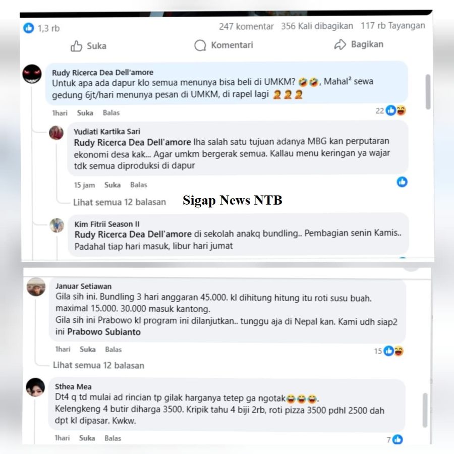 Sidak Tegas BGN: Larang Bundling MBG, Wajib Cantumkan Label Harga & Posting di Medsos SPPG